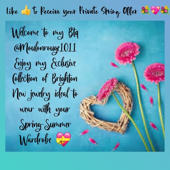 Brighton HEARTLAND Silver Heart Swarovski Crystal Necklace Bracelet Earring RARE - Picture 16 of 17